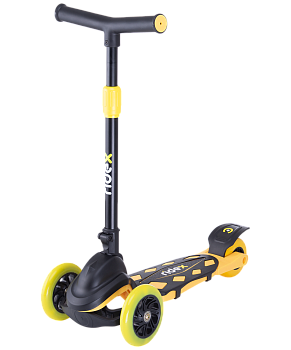 Самокат 3-колесный Robin, 120/90 мм, неоновый желтый Самокат 3-колесный Robin, 120/90 мм, неоновый желтый