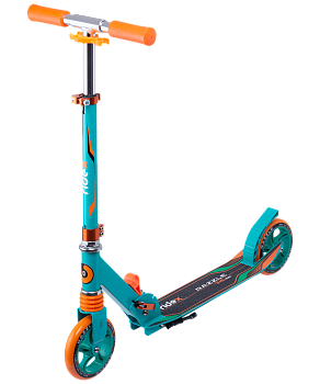 Самокат 2-колесный Razzle 145 мм, зеленый/оранжевый Самокат 2-колесный Razzle 145 мм, зеленый/оранжевый