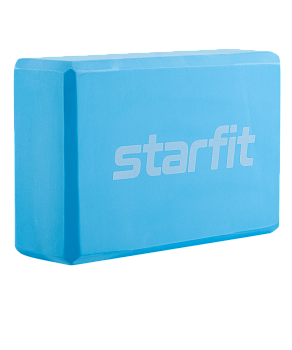 Блок для йоги YB-200 EVA, синий пастель