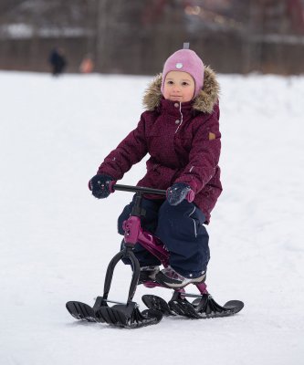 Снегокат Boo, бордовый Снегокат Boo, бордовый